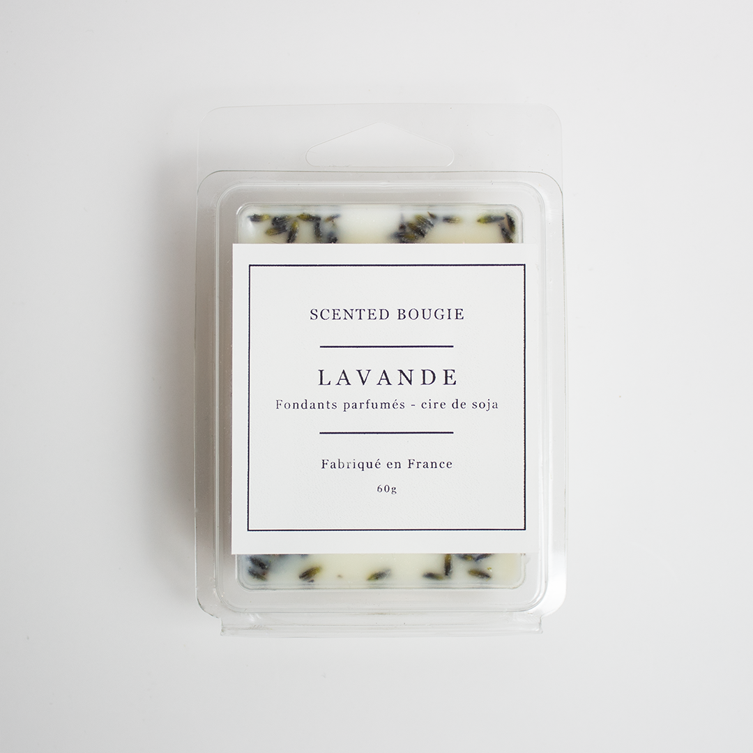 Scented Bougie fondant artisanale parfumée cire de soja naturelle fabriquée en France