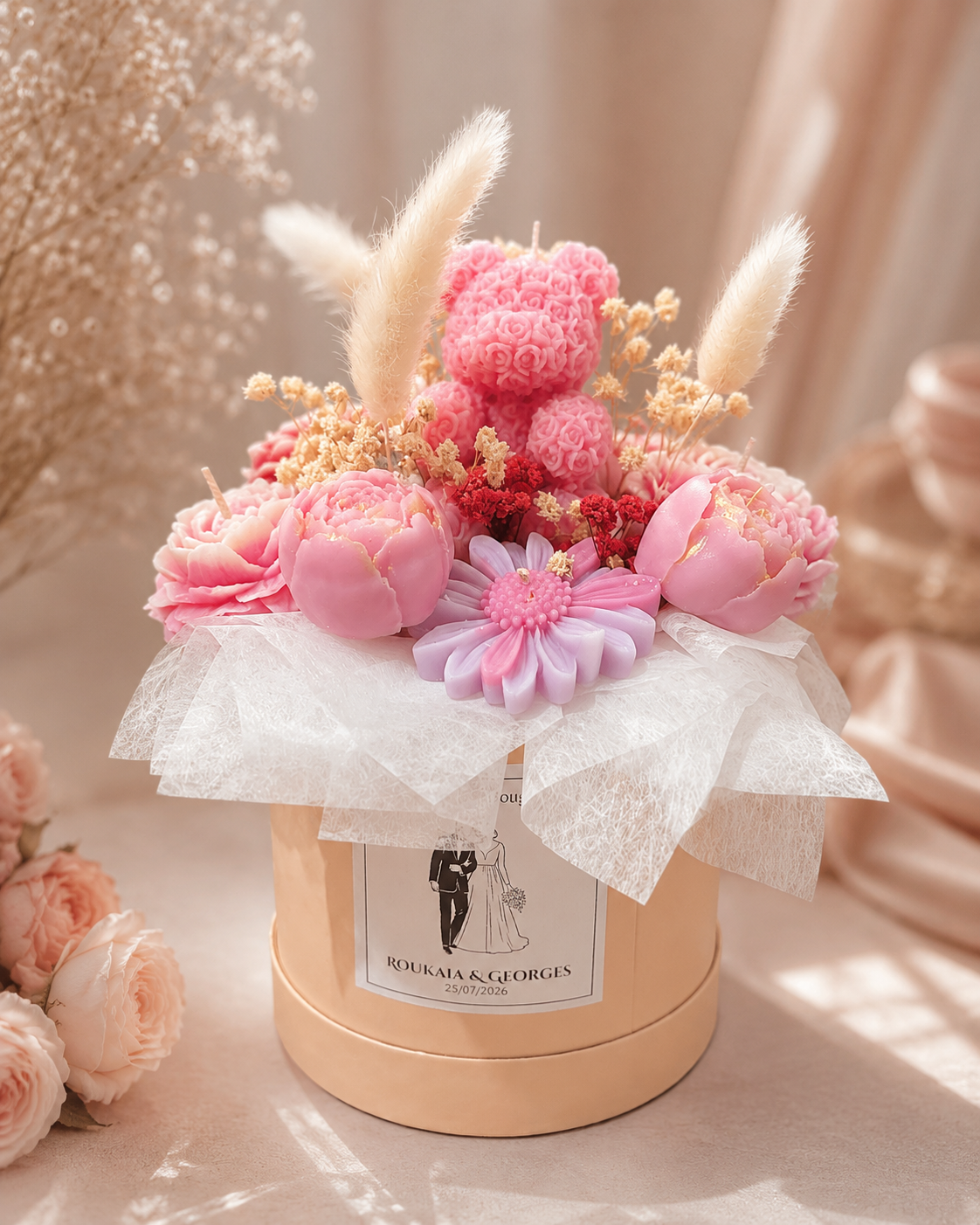 Bouquet éternel personnalisé — Mariage